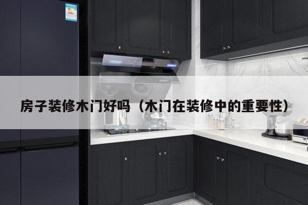 房子装修木门好吗（木门在装修中的重要性）
