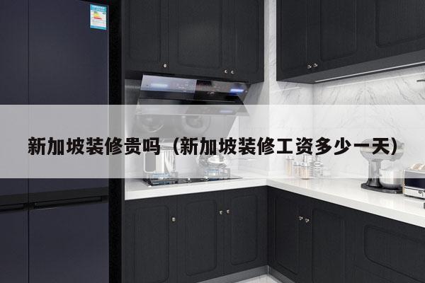 新加坡装修贵吗（新加坡装修工资多少一天）