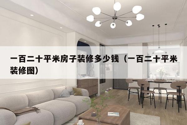 一百二十平米房子装修多少钱(一百二十平米装修图)