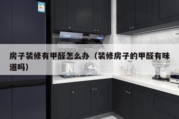 房子装修有甲醛怎么办（装修房子的甲醛有味道吗）