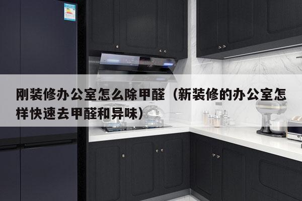 刚装修办公室怎么除甲醛（新装修的办公室怎样快速去甲醛和异味）