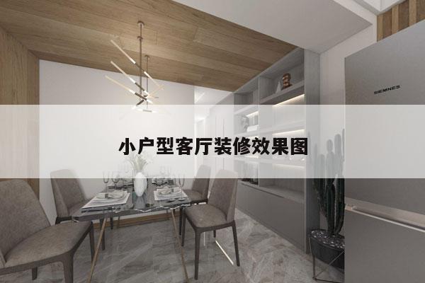 小户型客厅装修效果图