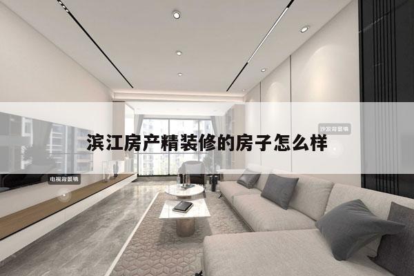 滨江房产精装修的房子怎么样