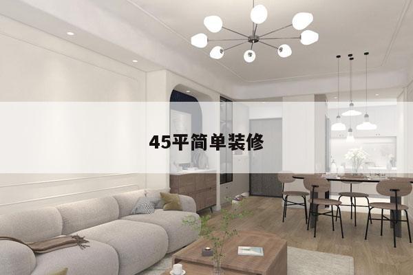 45平简单装修