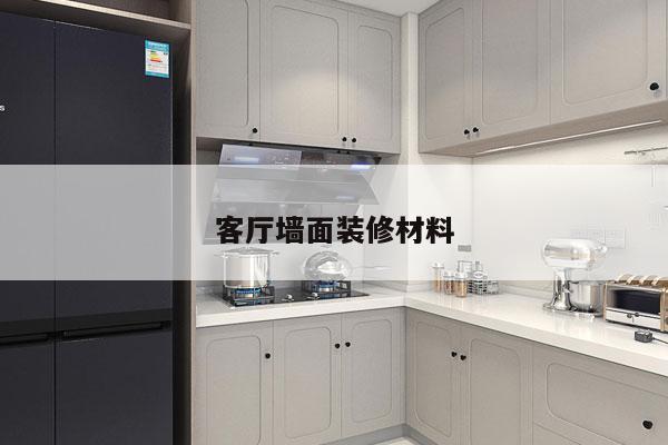 客厅墙面装修材料