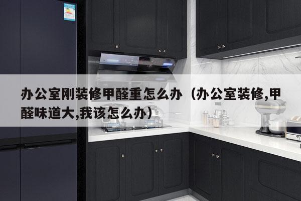 办公室刚装修甲醛重怎么办（办公室装修,甲醛味道大,我该怎么办）
