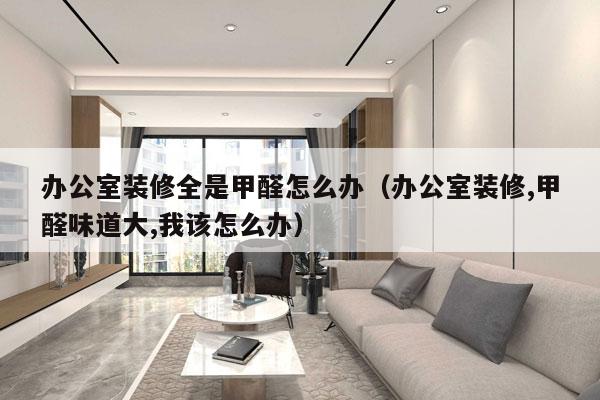 办公室装修全是甲醛怎么办（办公室装修,甲醛味道大,我该怎么办）