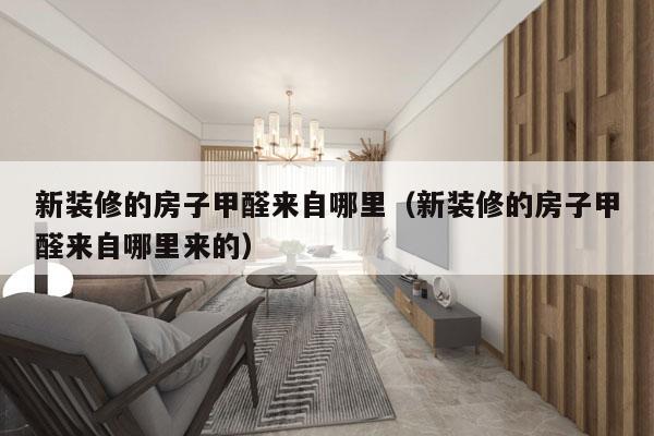 新装修的房子甲醛来自哪里（新装修的房子甲醛来自哪里来的）
