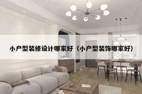 小户型装修设计哪家好（小户型装饰哪家好）